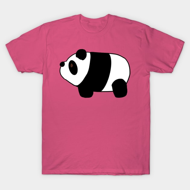 Cute Panda T-Shirt by Turnersartandcrafts